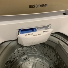 受け渡し決定済み！洗濯機5kg アイリスオーヤマ　動作確認⭕️の画像
