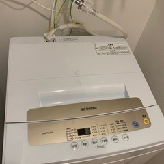 受け渡し決定済み！洗濯機5kg アイリスオーヤマ　動作確認⭕️の画像