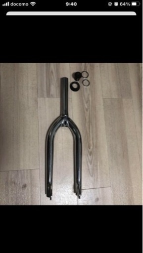 division bmx フォーク　ヘッドセット