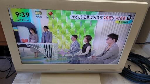 東芝液晶テレビ　２６インチ　２００９年製造？　稼働品