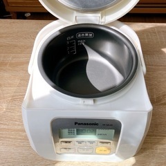 Panasonic 炊飯器　3合　SR-ML05 内容必ず確認してくださいの画像