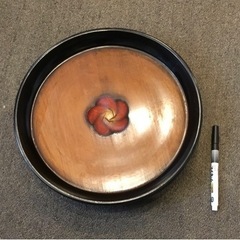 No.269　木彫りのお盆の画像