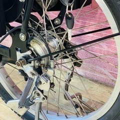 ❶5748子供乗せ電動アシスト自転車Panasonic20インチ良好バッテリーの画像