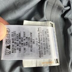 モンベル　防水レインウェア上下110　キッズ、幼児の外遊びやアウトドアに（汚れなし！）の画像