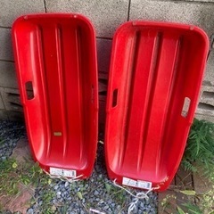 スノーボード（プラスチック製ソリ）あげます