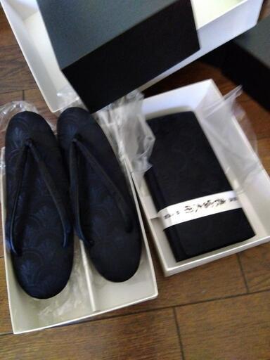 葬式★草履、バックセット★新品