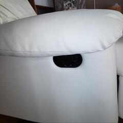 手動ラウンジチェア（ホワイト）の画像