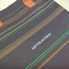◆【トートバッグ♪】 ②　　《MITSUKOSHI・友の会》　※丈夫で便利なバックです。　●大きさ/２８cm×３５cm。　　の画像