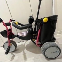 アイデスカーゴプラス 三輪車 ピンクの画像