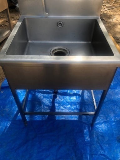 業務用シンク蛇口付き