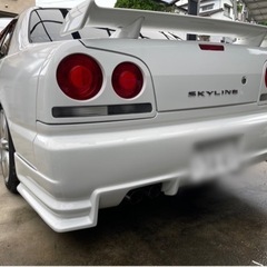 日産 スカイライン HR34 5MT RB20DE セダン 4ドアの画像
