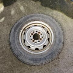 軽トラックの鉄ホイール　一本です