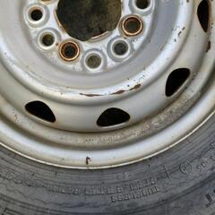 軽トラックの鉄ホイール　一本ですの画像