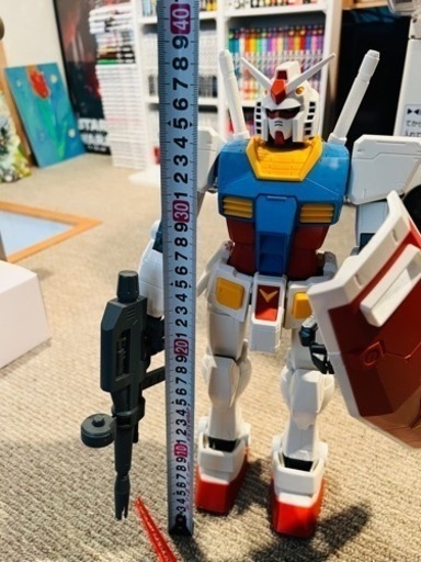 機動戦士ガンダム　プラモデル　全長約40センチ　特大プラモ