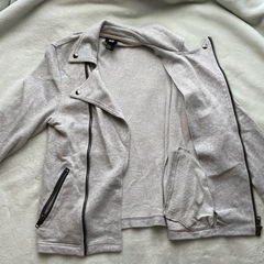 ライダース　スエット生地の画像