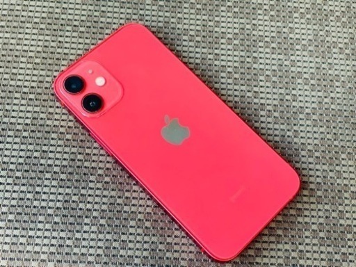 美品＊iPhone12mini RED 64GB SIMフリー　88%
