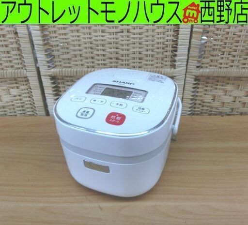 炊飯器 3合炊き 2018年製  SHARP マイコンジャー KS-C5L 炊飯ジャー シャープ 札幌 西野店
