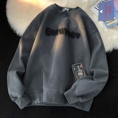 【新品】サイズ　2XL 丸襟 大きいサイズ 春秋冬 長袖Tシャツ...