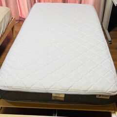 高密度ポケットコイルマットレス シングル 1ヵ月使用の美品！