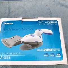 ## ハンディーアイロン&スチーマーの画像
