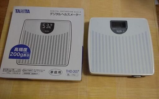 ◆【体重計】　　《ＴＡＮＩＴＡ》　　　※立ったまま、スイッチＯＮが、可能です。