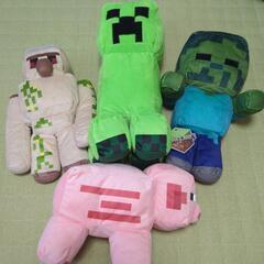 マイクラ　ぬいぐるみ3点セット♪