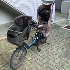 電動アシスト付き自転車　ビッケ　3人乗り