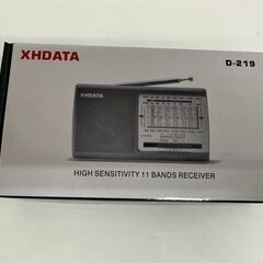 未使用　XHDATA D219 ポータブル·短波ラジオ FM A...