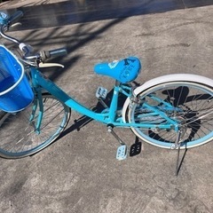 美品　子供自転車　24インチ　動作確認