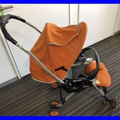 ▼0円あげます！【アップリカ　ベビーカー　A型　ダブルタイヤ　】...
