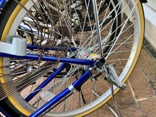 ⭐️未使用品⭐️ 21TECHNOLOGY 24インチ 電動アシスト折畳自転車 ブルー 