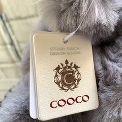 新品タグ付き　ふわふわマフラー　cooco  定価2,900円
