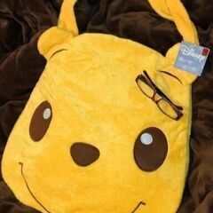 【新品】くまのプーさん 大きなふわふわトートバッグ の画像