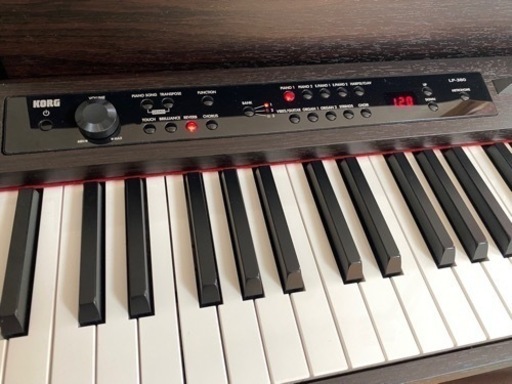 【大阪府内無料でお届けします】KORG コルグ 電子ピアノ LP-380-RW 
