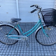 【26インチ自転車】ブリヂストン製　BAAマーク取得車❗️変速なし　前後タイヤ良好❗️ サドル、ベル新品❗️若林自転車　浜大津店　SALE中❗️