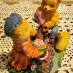 くまさんとアヒルの画像