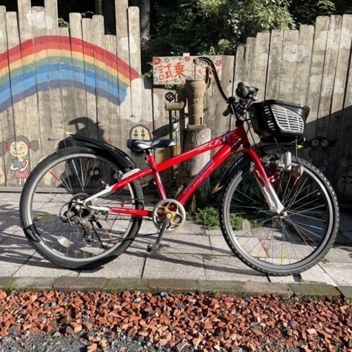 <美品>ブリヂストン　子供車 Xmas Sale!) ブリヂストン エクスプレスジュニア24 2025 子供自転車 24