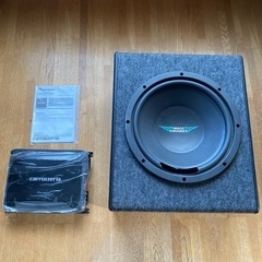 carrozzeriaアンプ　ロックフォード　ウーハーセット