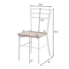 デスクチェア2点セットの画像