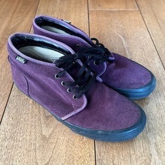 VANS chukka 28cm　バンズ チャッカ パープル　の画像