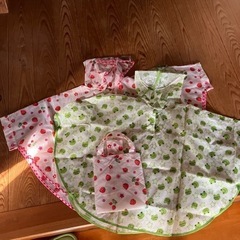 子供用レインポンチョ