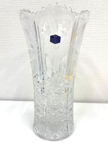 【REGASTOCK江東店】 BOHEMIA ボヘミア ボヘミアガラス フラワーベース 花瓶