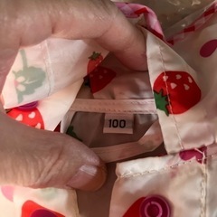 子供用レインポンチョの画像