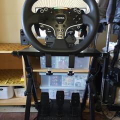 MOZA R5 3ペダル パフォーマンスキット付き ハンドルコン...