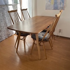 少々難あり🥲アンティーク　英国　ERCOL(アーコール) ダイニ...
