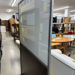 ジモティ来店特価!!　パーテーション　ブラウン　J-1026の画像