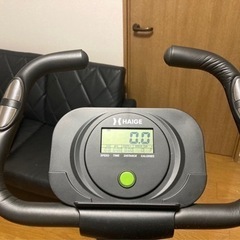 折りたたみ式フィットネスバイクの画像