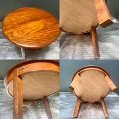 ローテーブル ちゃぶ台 アンティーク 70cm×50cm 郵政の画像