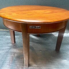 ローテーブル ちゃぶ台 アンティーク 70cm×50cm 郵政の画像