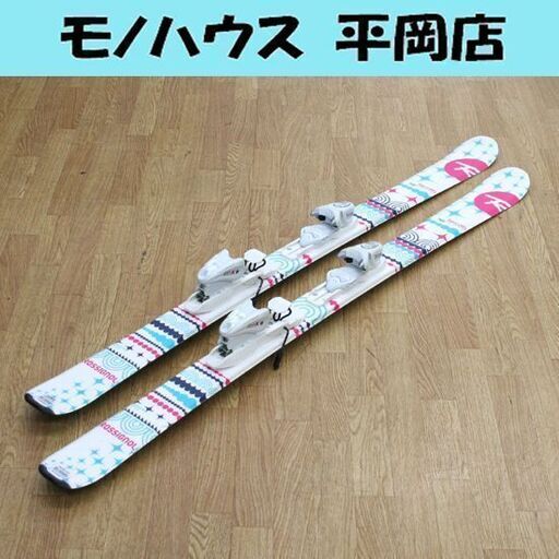 ROSSIGNOL terrain スキー板 140cm 140cm 子供用 スキー 2点セット ロシニョール カービングスキー